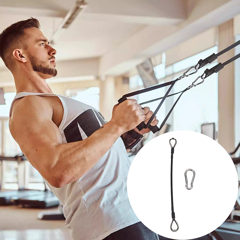 Home Gym Leg Extension Machine - ジムケーブルエクステンション、ヘビーデューティージムレジスタンスバンド、ホームジムアクセサリー、上腕三頭筋プルダウンとレッグエクステンションマシン用