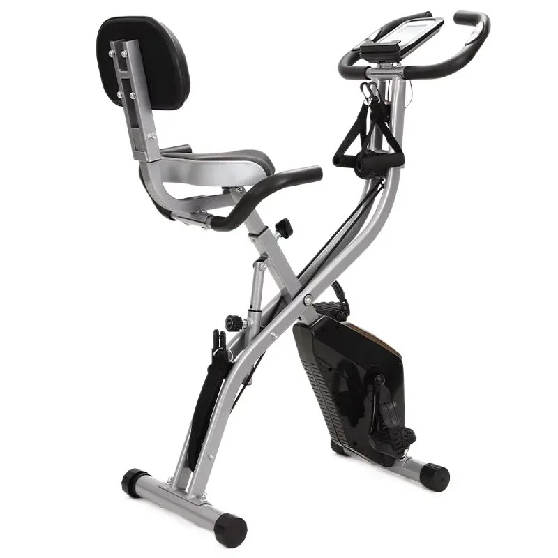 Home Gym Resistance - ポータブル折りたたみ式室内ホームジムエクササイズバイク - 家庭用磁気抵抗バイク スピニングトレーニング用