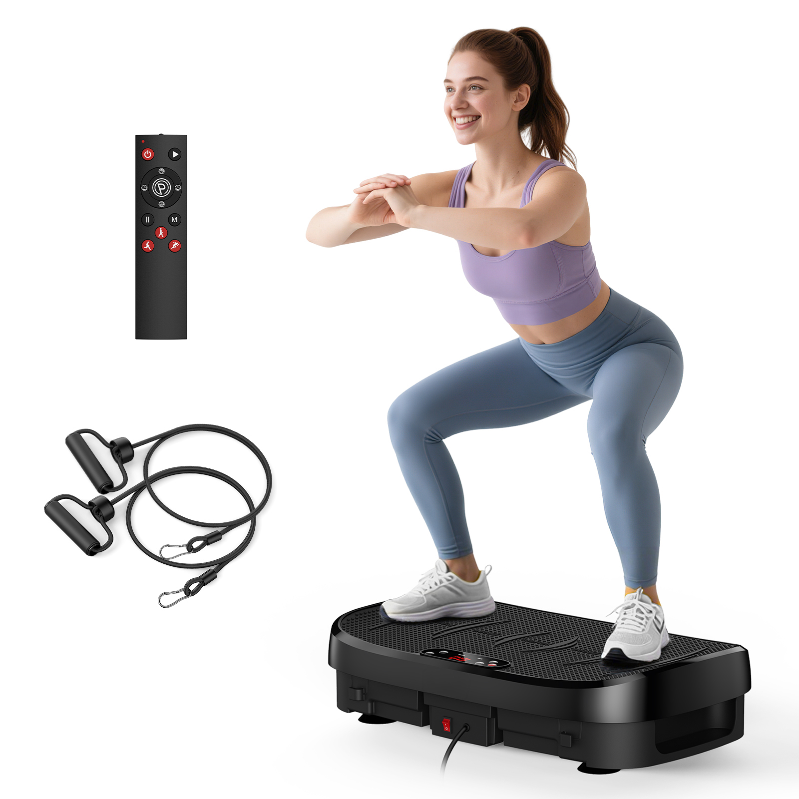 Home Gym Technogym - 振動プレート脂肪燃焼フィットネスプラットフォーム全身120レベルホームジム機器減量筋肉リラックスエクササイズボード