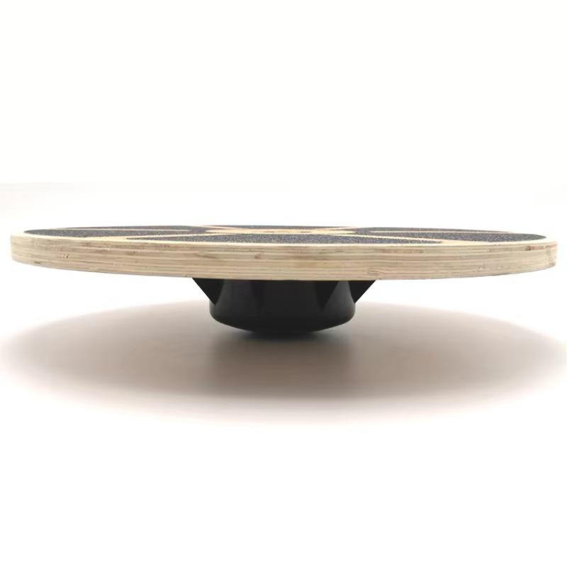 Wobble Board Balance - 木製バランスボード、バランス安定性トレーナー、エクササイズ用バランスボード