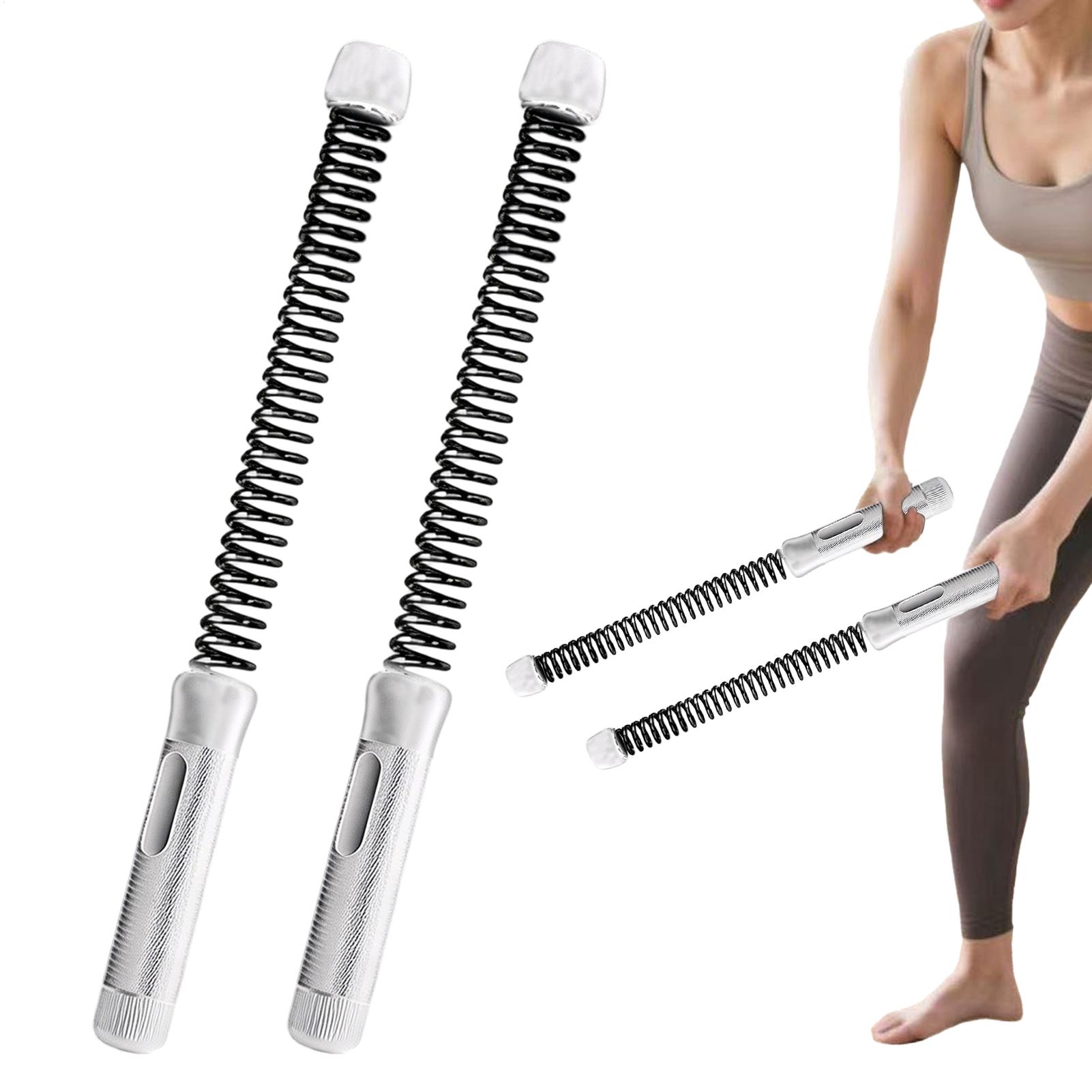 Home Gym Women - バトルロープ ホームジム筋力トレーニング用 ポータブル全身フィットネス器具 男女兼用 バトルロープスティック フィットネス用