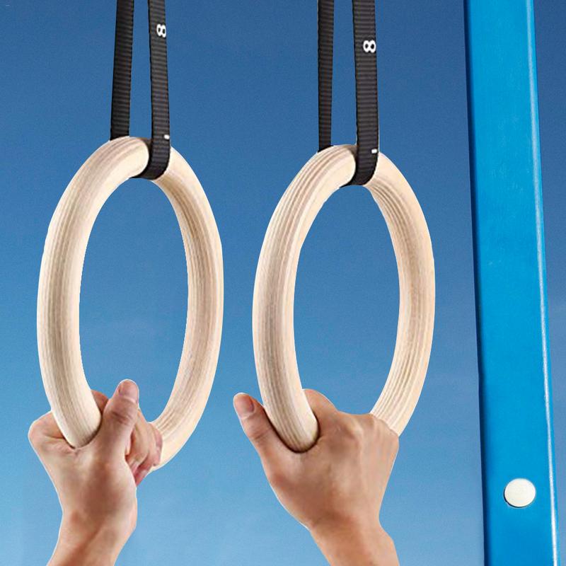 Home Gym Options - ホームフィットネスエクササイズ用の調整可能なストラップ,オプションの調整可能なストラップを備えた1ピースビッチウッドリング