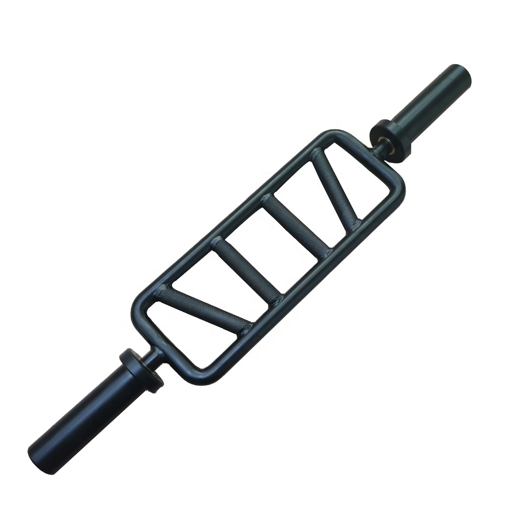 Barbell Curl Bar - 業務用ウェイトリフティングスクエアカールバーベルバー フィットネス機器 ヘキサゴンスクワットトライセップスバー