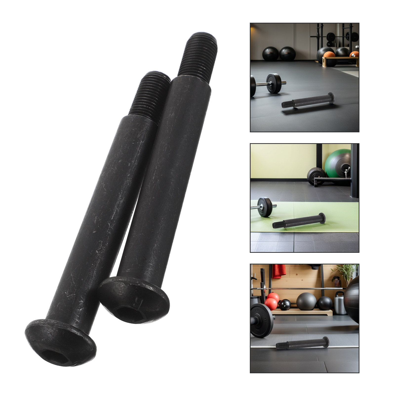 Home Gym Women - 2個入り交換用楕円運動マシンボルト、ファンモーターブラケット用、ホームジムバイクメンテナンス修理用ハードウェアセット
