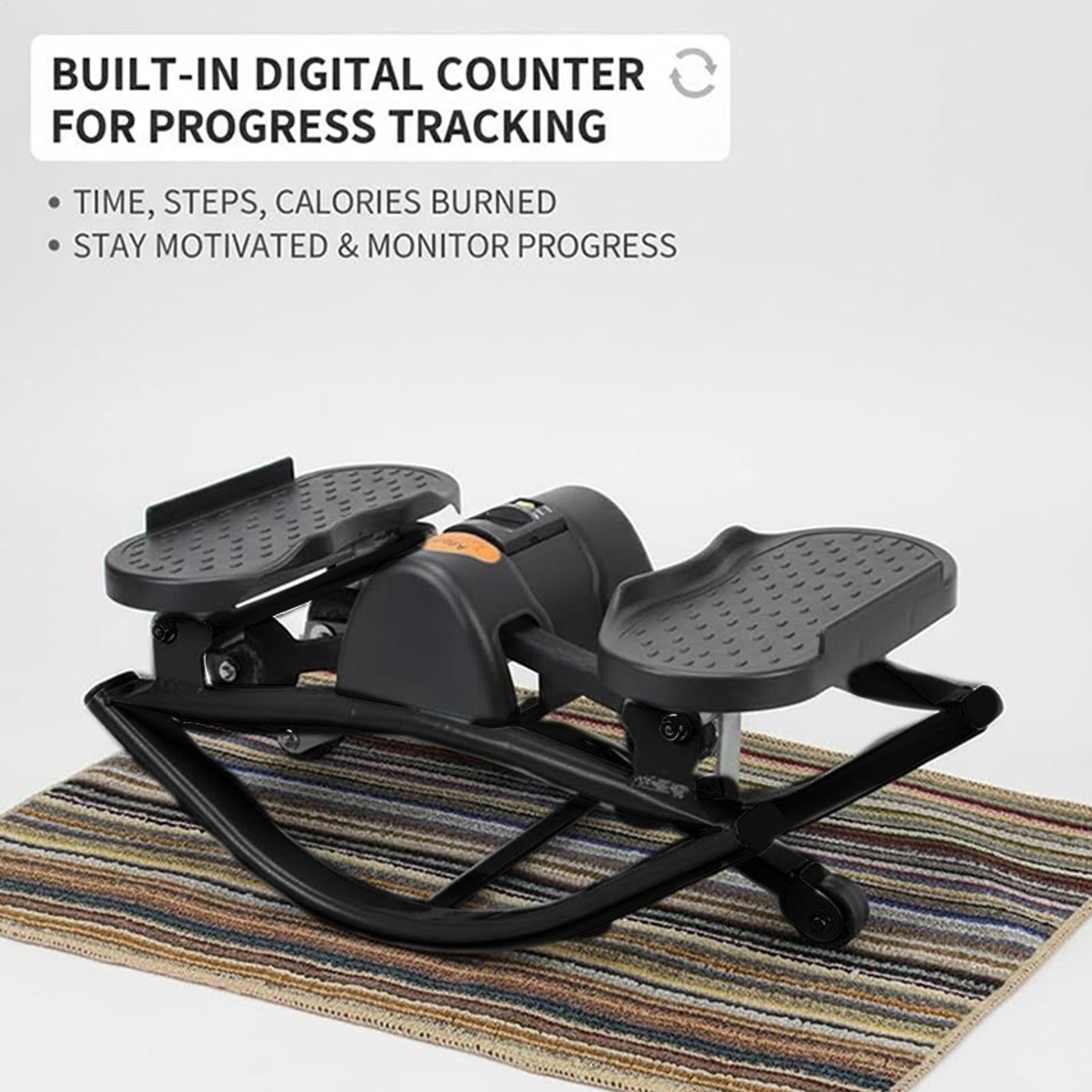 Home Gym Technogym - ロックステッパー運動器具 ポータブル 静音 ラテラルステッパーマシン 家庭用 アパート寮