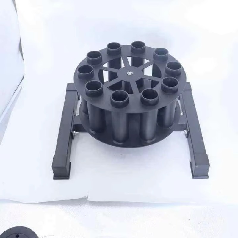 Barbell Curl Bar - 家庭用、商業用、ガレージジム用のバーベルスタンド、ティッシュ収納付き、10ポールカールバー、六角バー、トライセップスバーに対応