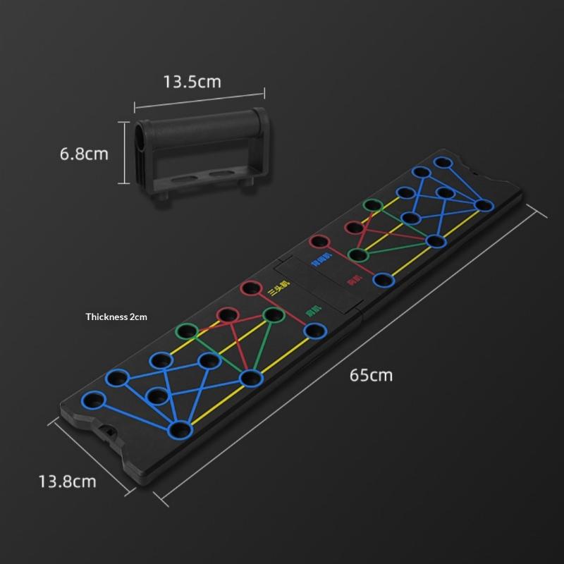 Home Gym Options - ホームジム プッシュアップ 24穴 プッシュアップスタンド 1セット 多機能