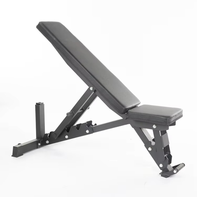 Home Gym Dumbbells - フィットネスシットアップウェイト折りたたみ式エクササイズ調整可能ダンベルベンチ（ジムや自宅トレーニング用）