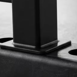 Home Gym Resistance - スクワットラック用バンパーパッド1個、耐摩耗性ゴム製ショックパッド、ホームジムラック用パーツ＆アクセサリー