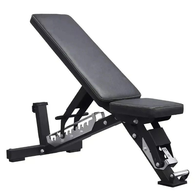 Home Gym Dumbbells - 調節可能なダンベル折りたたみ式ベンチ - 簡単な組み立てで、家庭やジムでのウェイトトレーニングに実用的