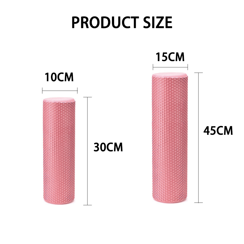 30/45CM ヨガフォームローラー 高密度EVA製 筋肉・ - Foam Roller High Density のレビューと価格
