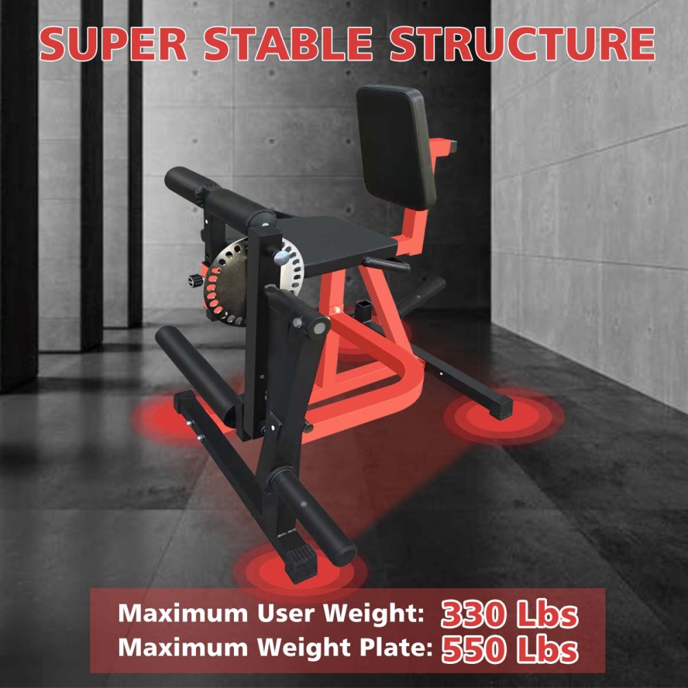 調整可能なレッグエクステンション＆カールマシン、下半身トレー - Home Gym Leg Extension Machine のレビューと価格