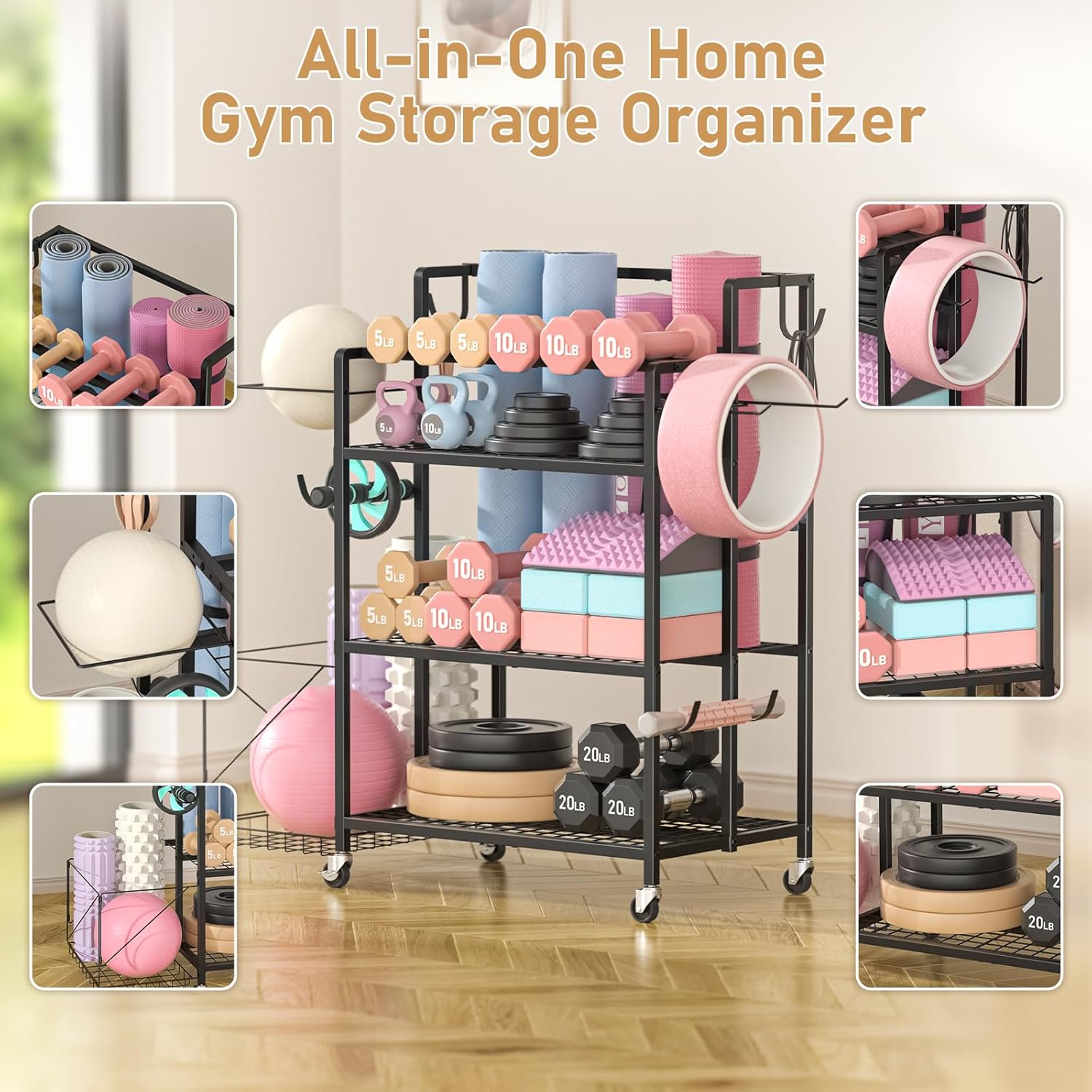 ホームジム収納、材質・色指定なし、ダンベル、ケトルベル、トレ - Home Gym Dumbbells のレビューと価格