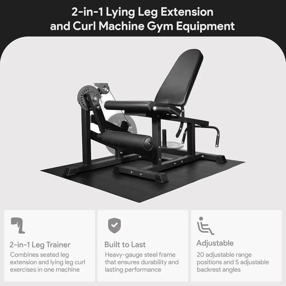 多機能ホームジム レッグエクステンション＆カールマシン ハム - Home Gym Leg Extension Machine のレビューと価格