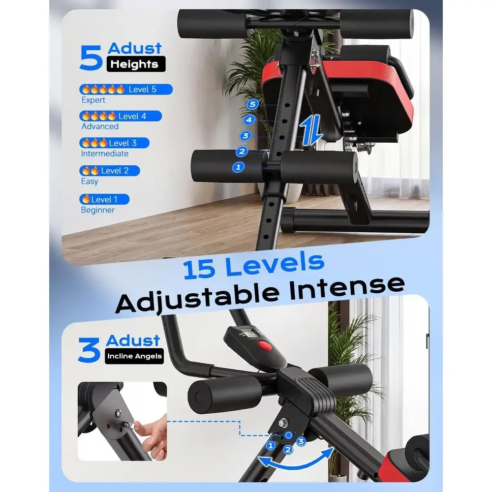 5 in 1調整可能なアブベンチ（体幹トレーニング、腹筋運動 - Home Gym Furniture のレビューと価格