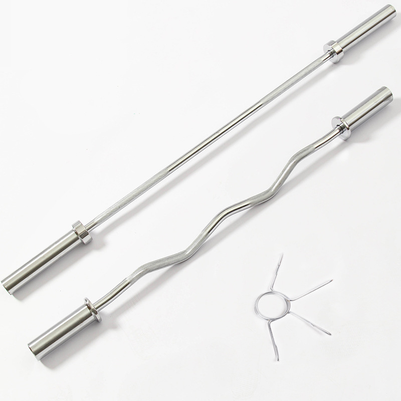 工場直販ベアリングウェイトリフティングバーベルバーカールバー - Barbell Curl Bar のレビューと価格