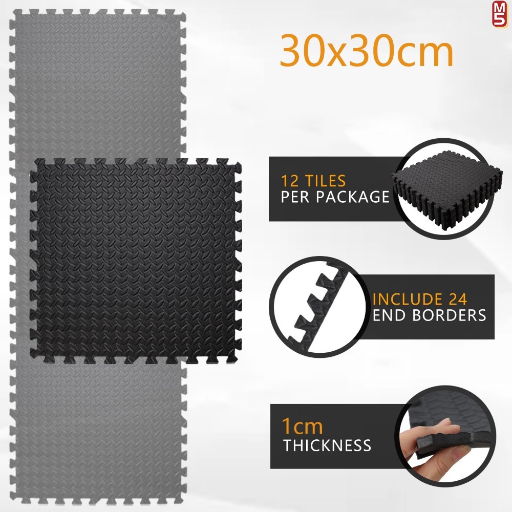 マッサージクッション EVA フォームパズルエクササイズマッ - Home Gym Options のレビューと価格