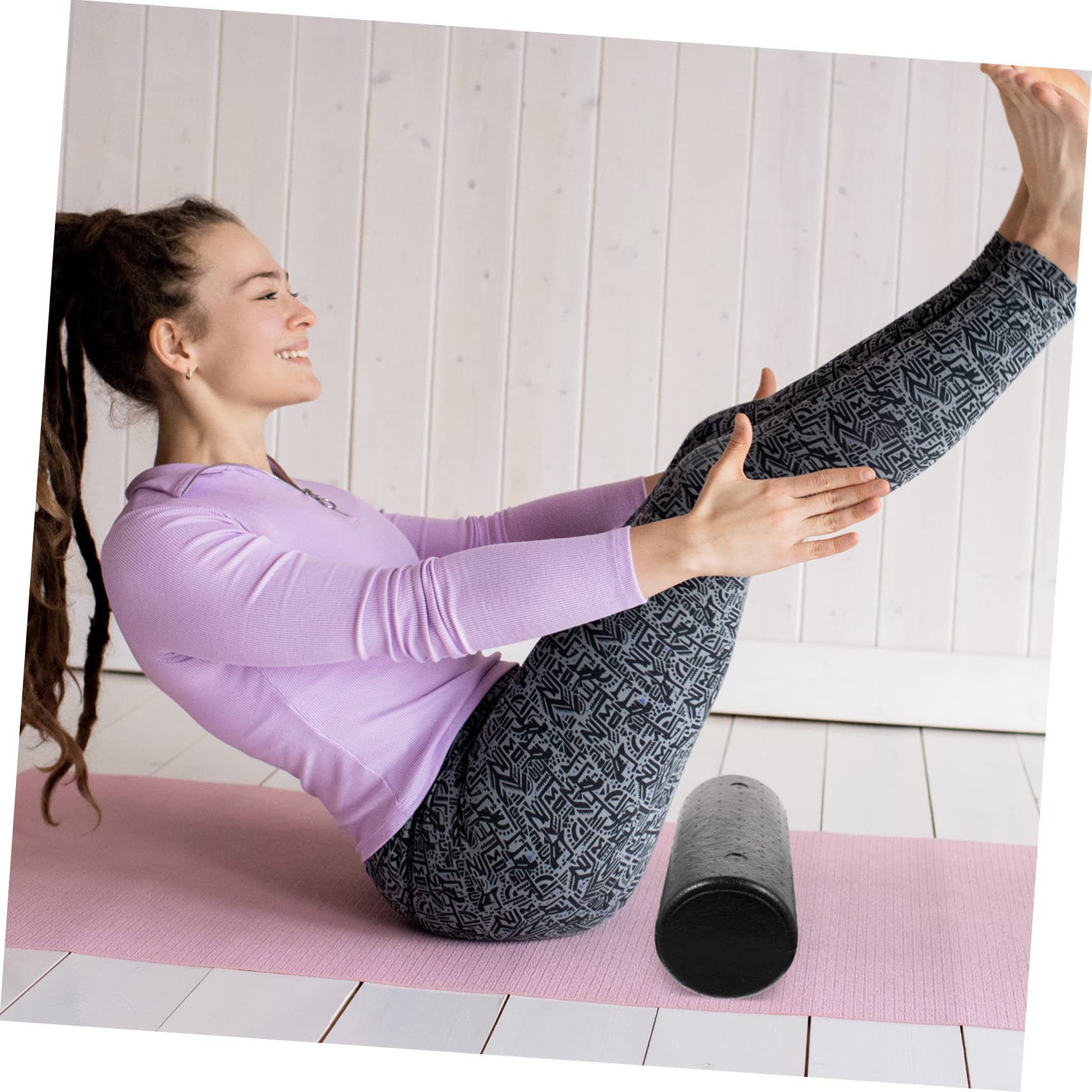 EPP ヨガフォームローラーフィットネスポータブルピラティス - Foam Roller High Density のレビューと価格