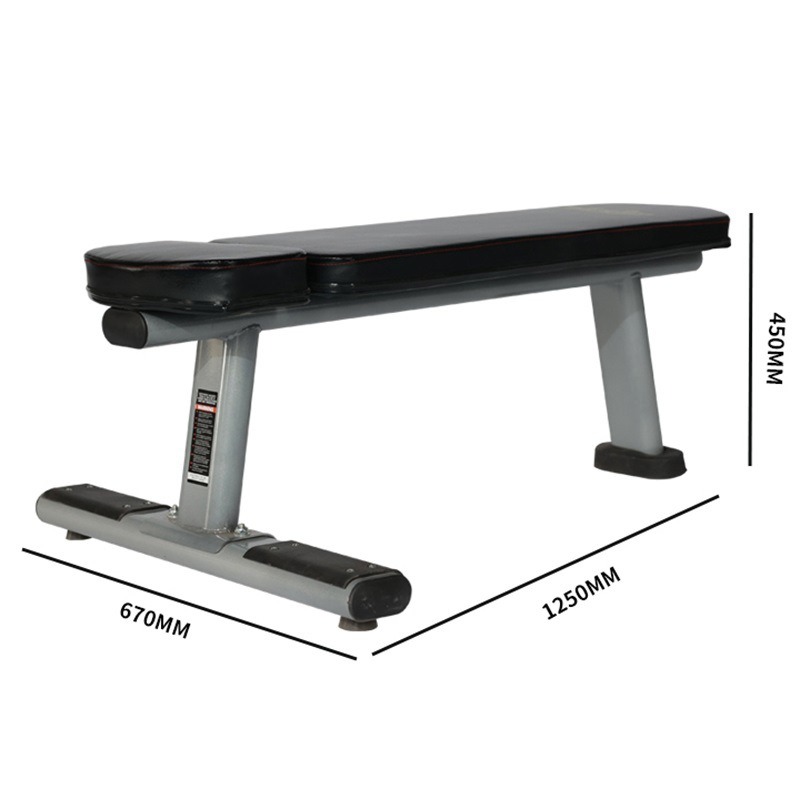 快適なクッション付き業務用・家庭用トレーニングベンチ—フラッ - Home Gym Dumbbells のレビューと価格