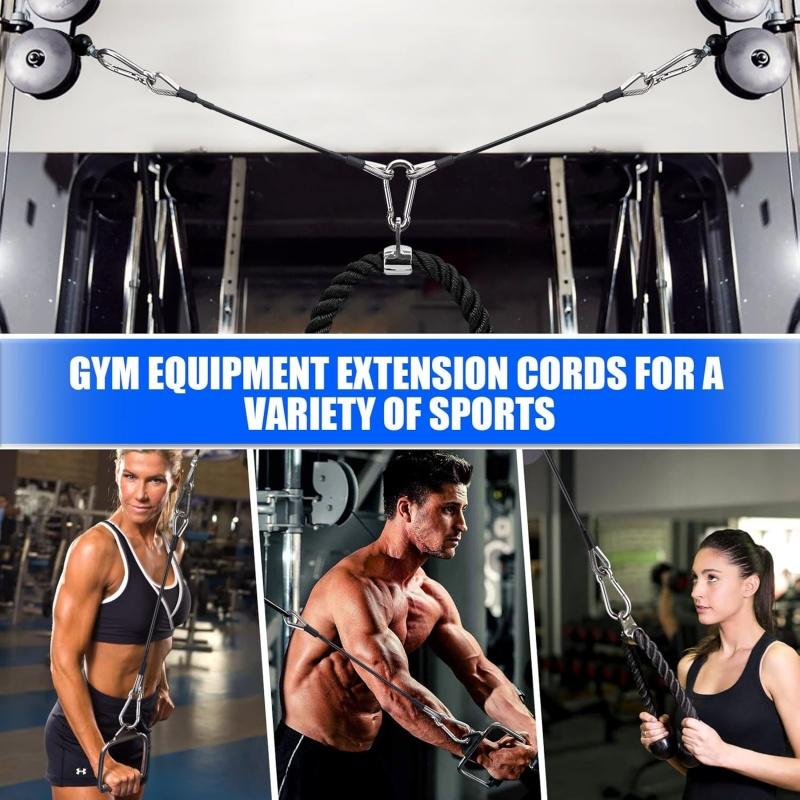 1/2 個ジムケーブル延長互換性ボウフレックスホームジムアク - Home Gym Leg Extension Machine のレビューと価格