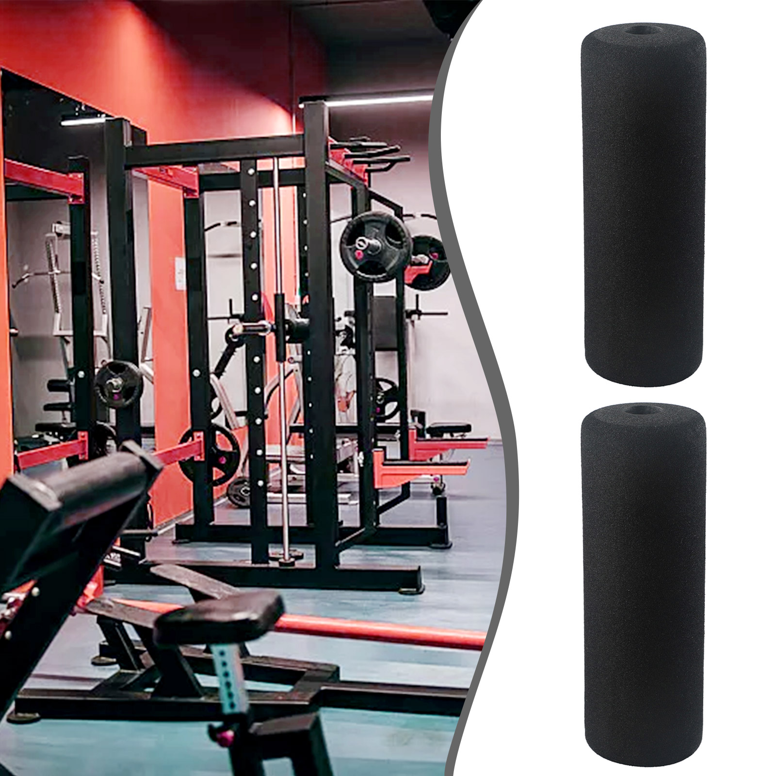 レッグエクステンションフォーム用パッド 2個入り ローラー  - Home Gym Leg Extension Machine のレビューと価格