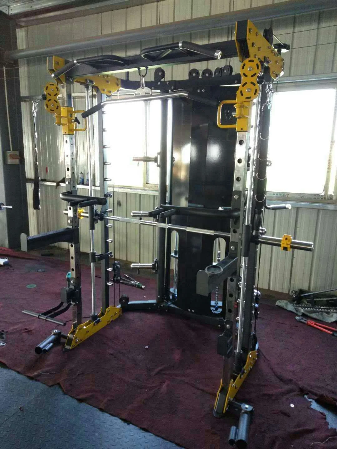 2026年直販オールインワンユニセックスホームジム機器多機能 - Home Gym With Smith Machine のレビューと価格