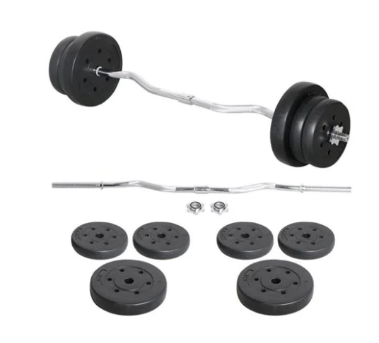 1.2m 20kg 30kg バーベル ダンベルセット カー - Barbell Curl Bar のレビューと価格