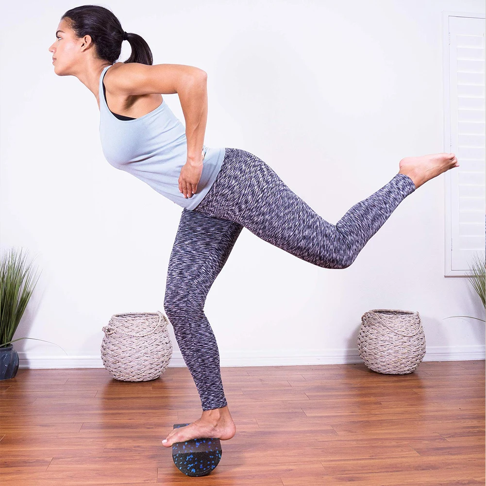 半円形ヨガローラー マッサージローラー 高密度ヨガコラム 多 - Foam Roller High Density のレビューと価格