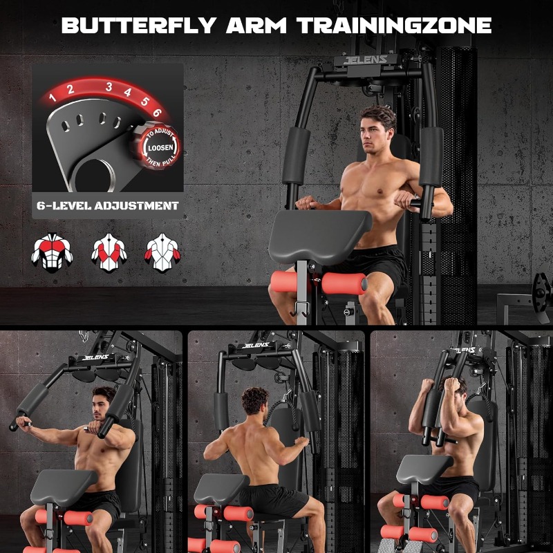 JELENS ホームジム、多機能H11ホームジム機器、150 - Home Gym Workout のレビューと価格