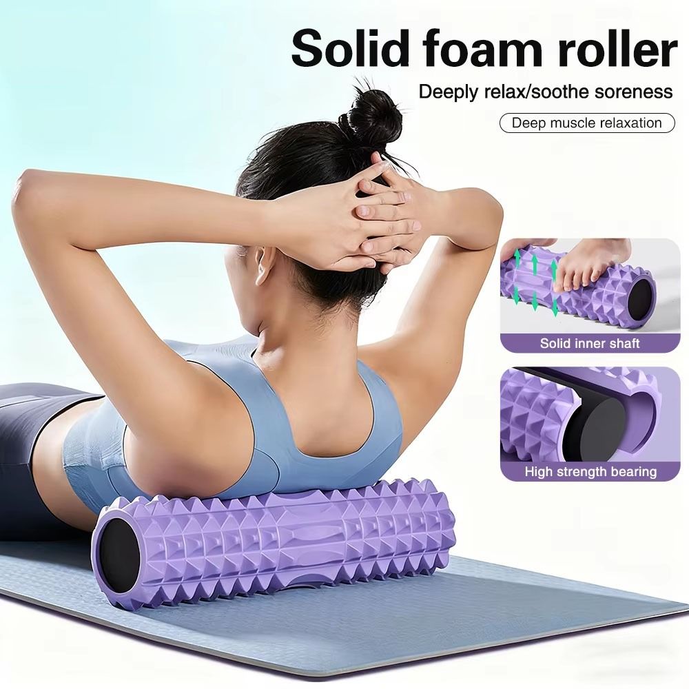 EVAフォームフィットネスバックロールトリガーポイント高密度 - Foam Roller High Density のレビューと価格