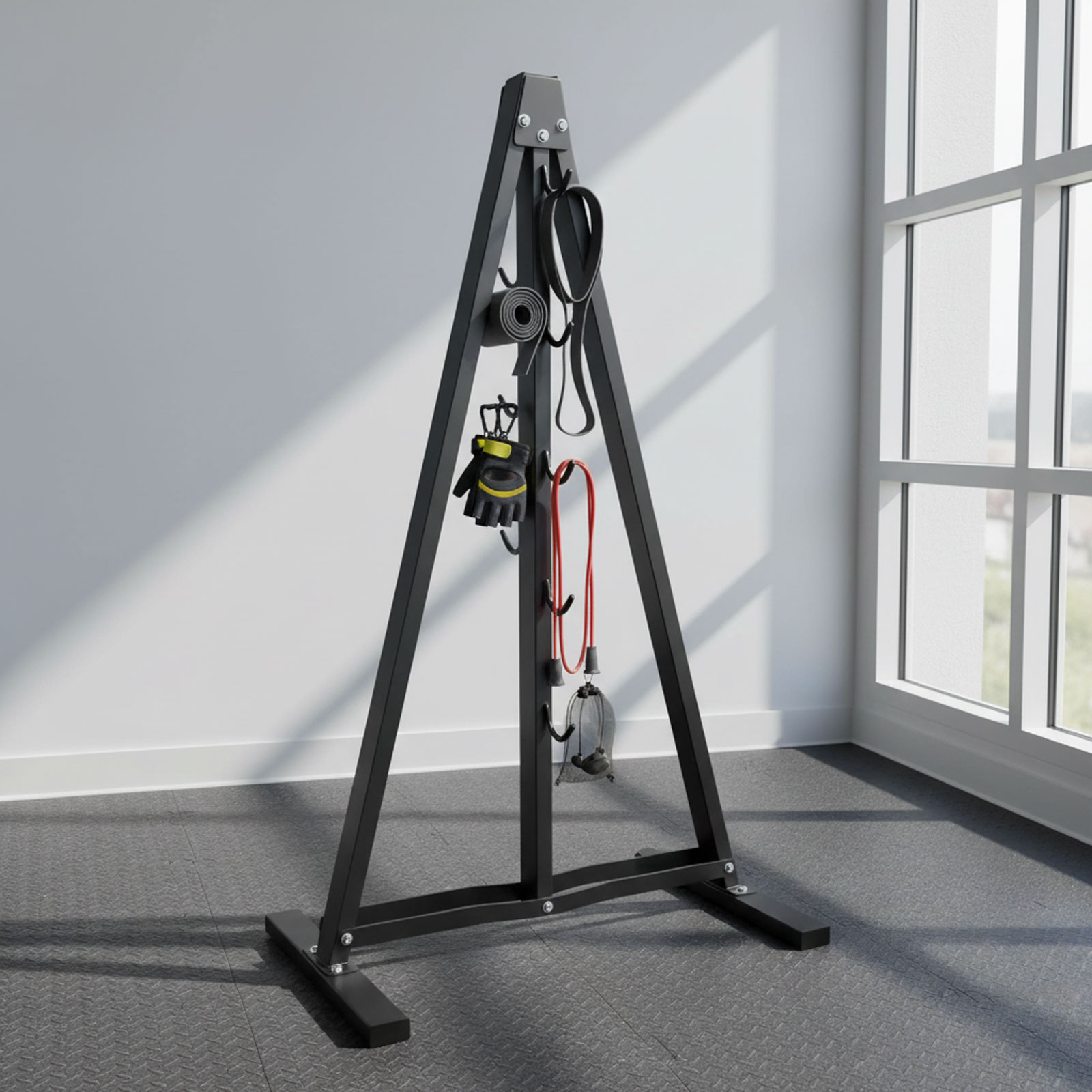 ラットプルダウンバーオーガナイザー（フック付き）ホームジム収 - Home Gym Furniture のレビューと価格