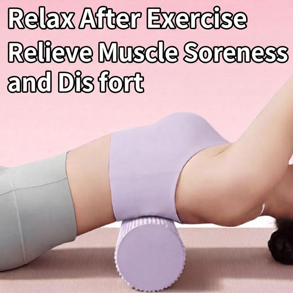 EVA高密度ヨガフォームローラー45cm、フィットネス筋肉マ - Foam Roller High Density のレビューと価格