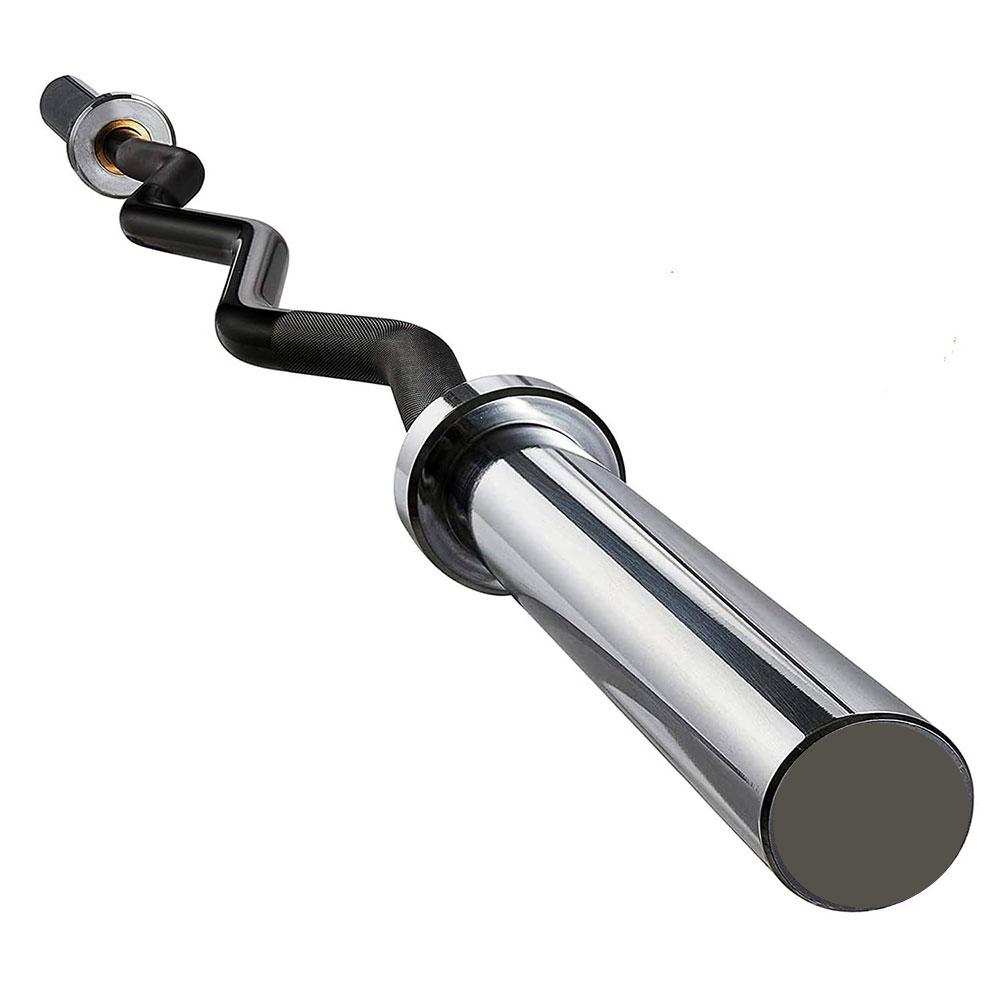 シームレスカールバーベルバー、ワイドグリップで肩の安定性を高 - Barbell Curl Bar のレビューと価格