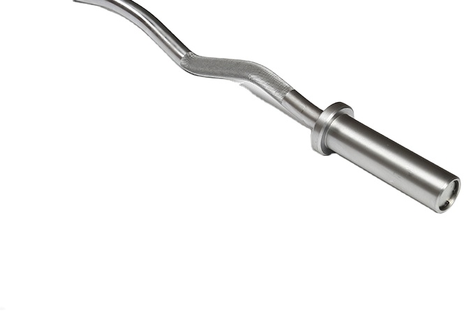 プロ品質のハードクロームE-Zカールバーベルバー（スポーツ用 - Barbell Curl Bar のレビューと価格