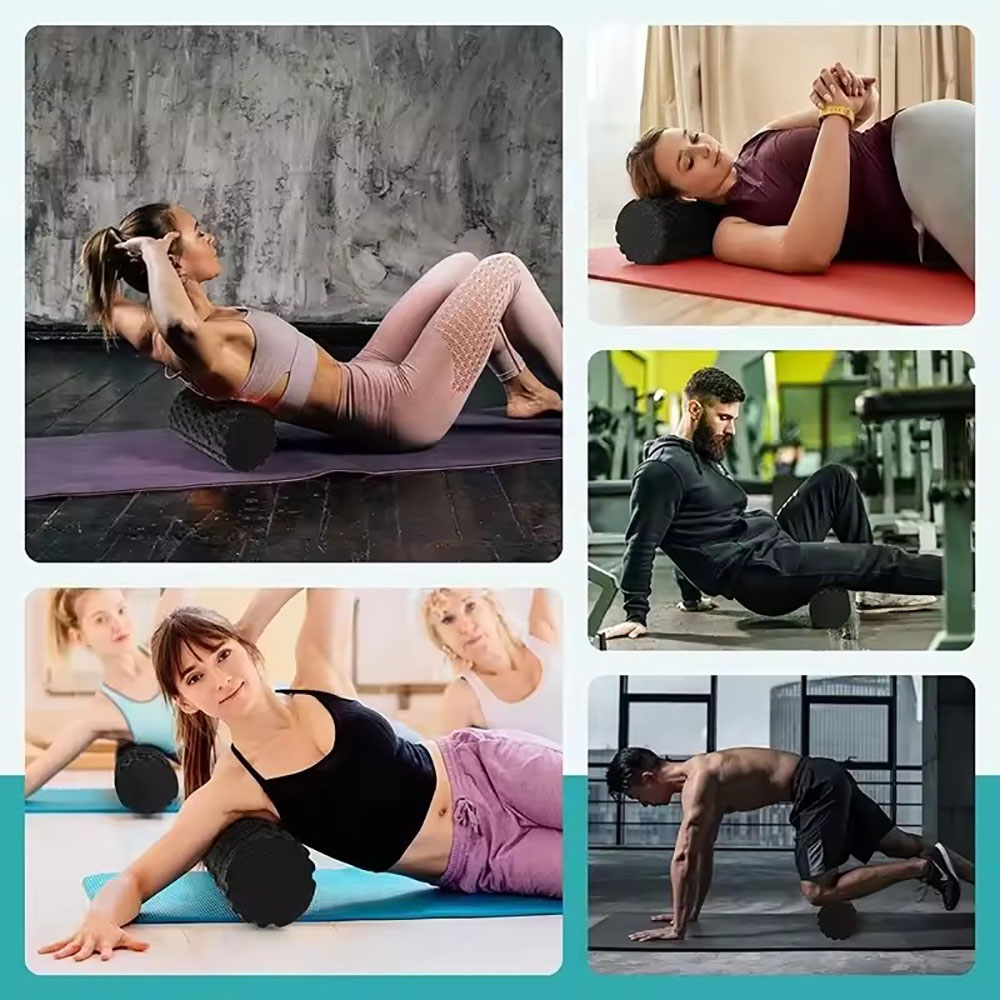 33cmフォームローラー、筋肉マッサージ用、高密度フィットネ - Foam Roller High Density のレビューと価格