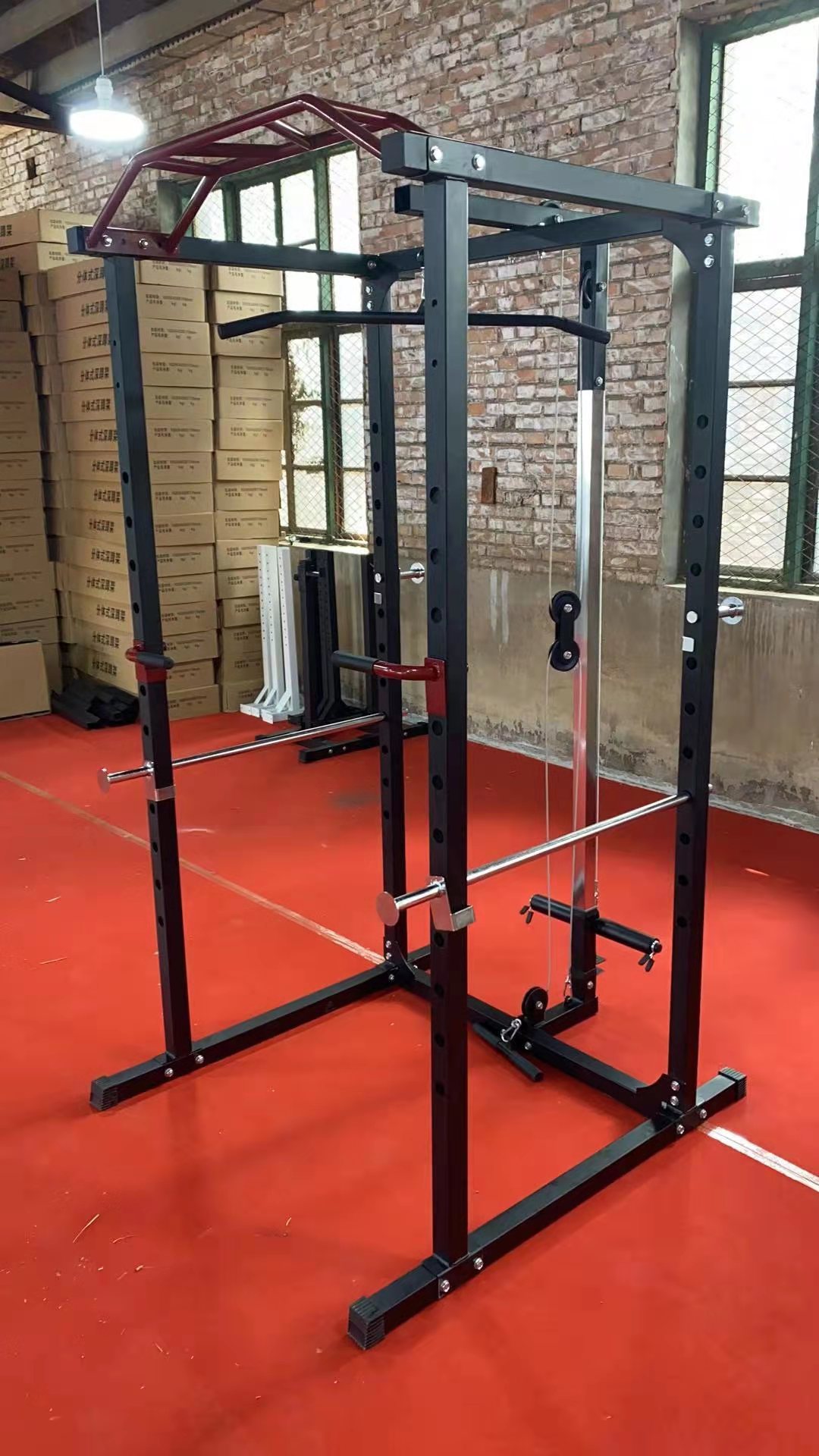 現代的な家庭用フィットネス機器 大型スチール製スミスマシン  - Home Gym With Smith Machine のレビューと価格