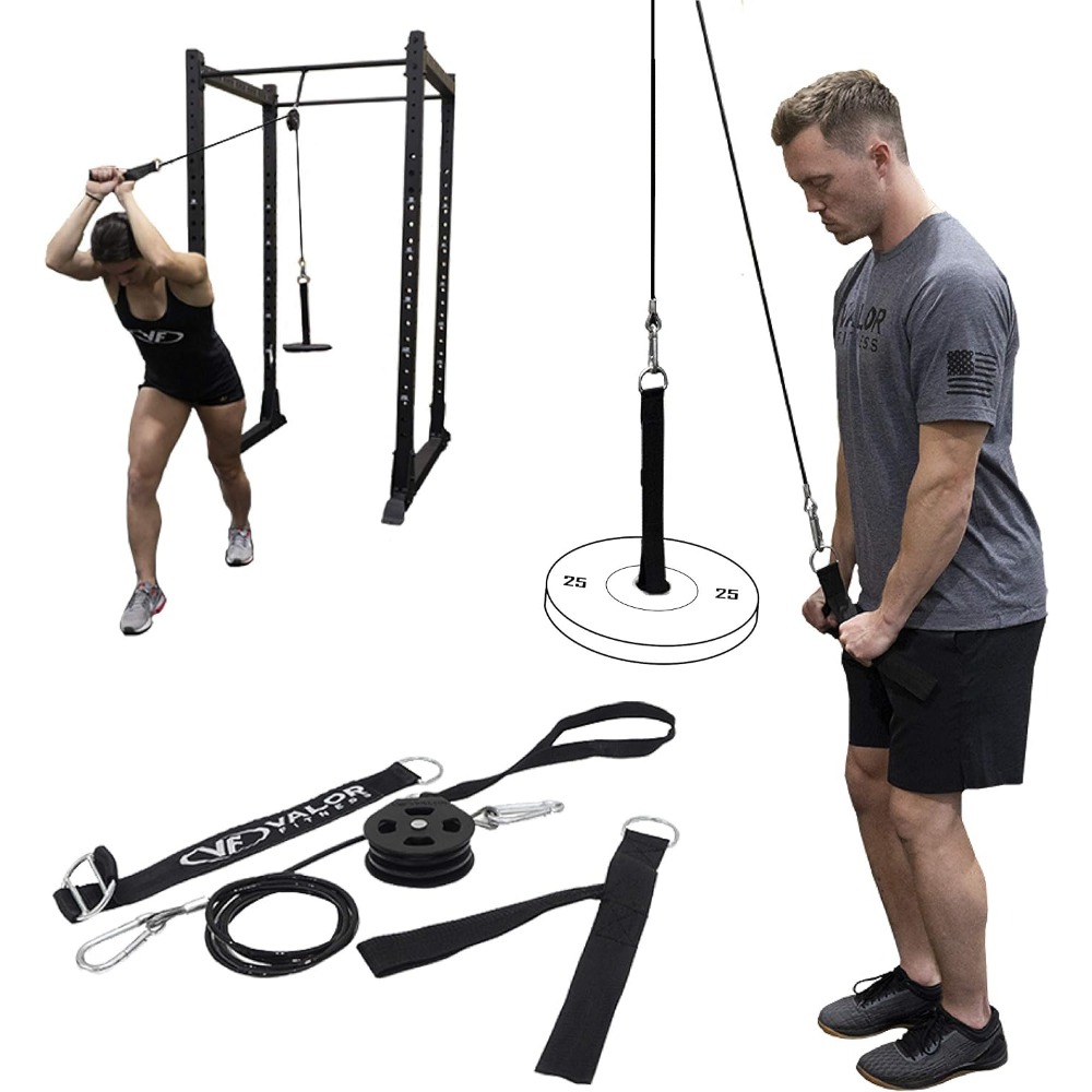 ポータブルラットプルダウンマシン（オプションでトライセップロ - Home Gym Options のレビューと価格