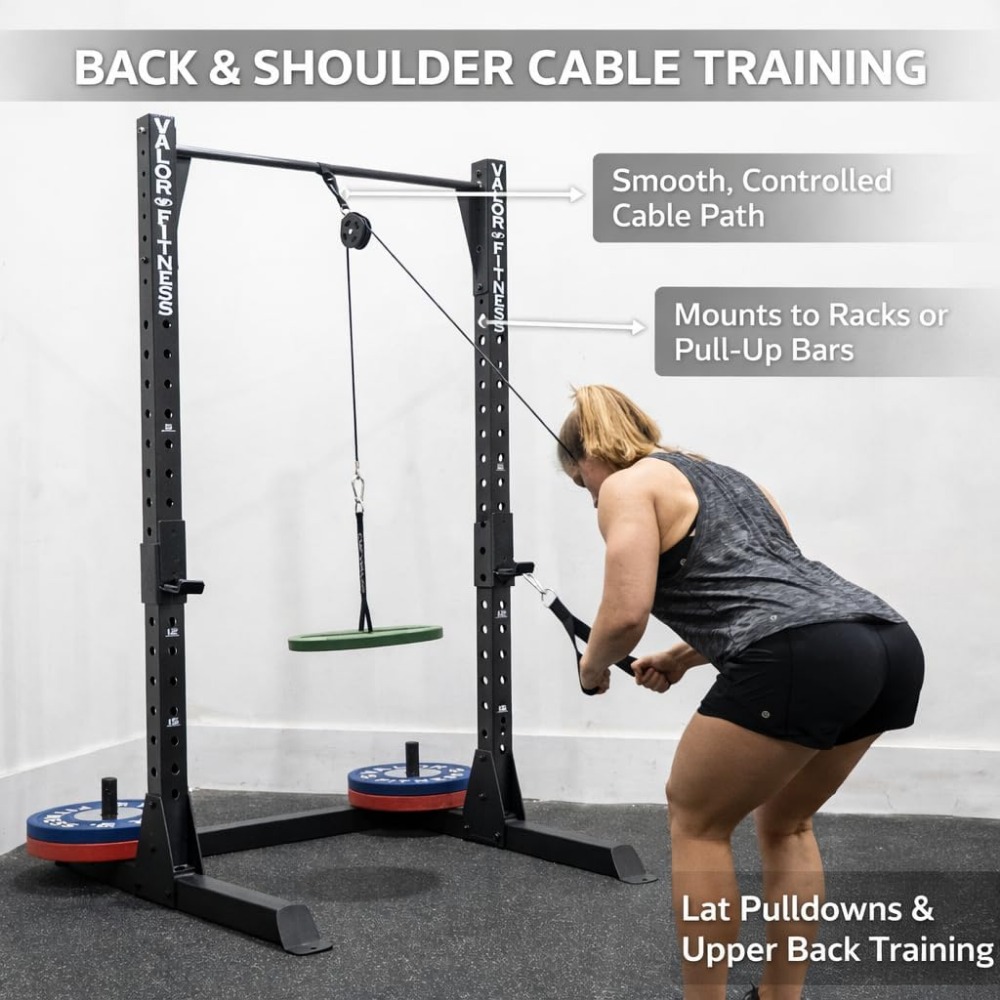 ポータブルラットプルダウンマシン（オプションでトライセップロ - Home Gym Options のレビューと価格