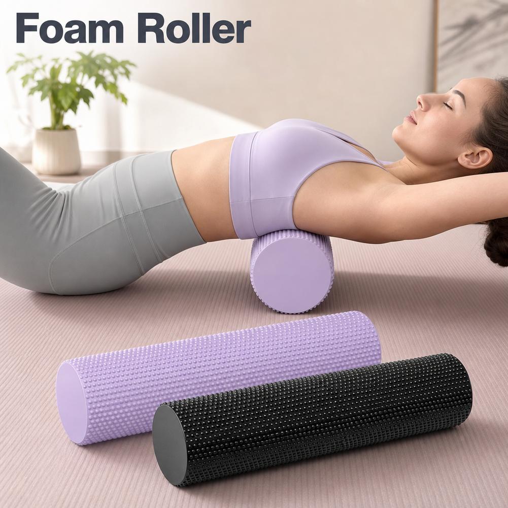 ヨガフォームローラー EVA 高密度ヨガコラムローラー ピラ - Foam Roller High Density のレビューと価格