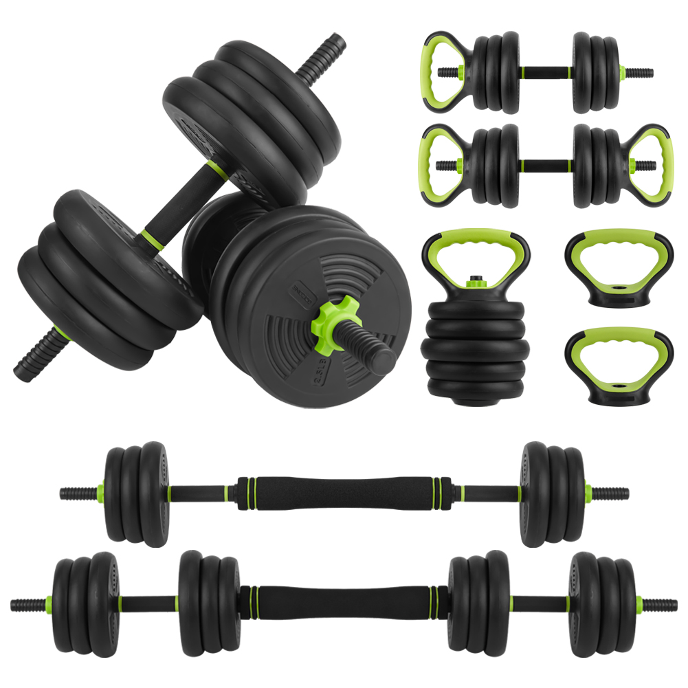 4 in 1調整可能なダンベルセット、44ポンドのフリーウェ - Home Gym Options のレビューと価格