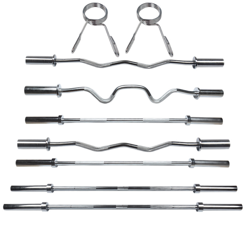 1.2m カールバー スチール製エクササイズバーベル ホーム - Barbell Curl Bar のレビューと価格