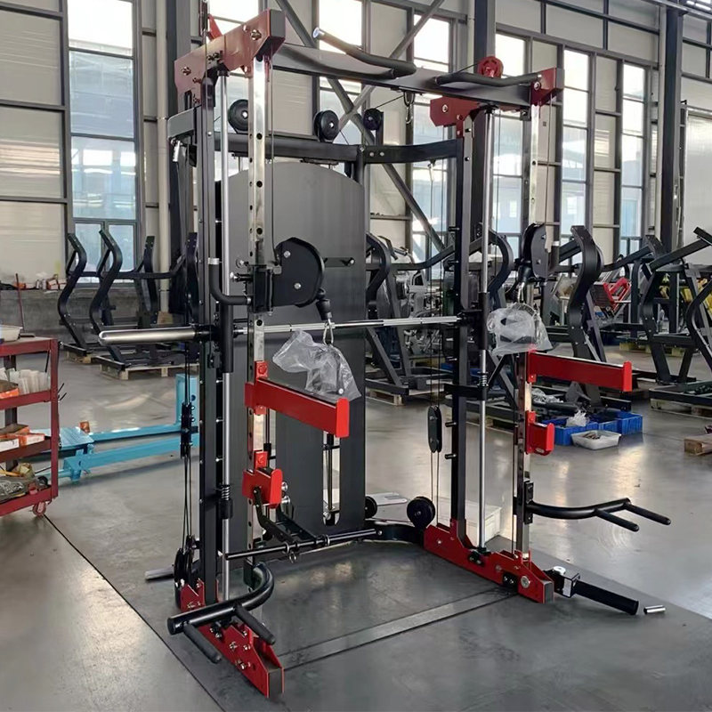 業務用マルチスミスマシンジム機器ホームジム多機能パワーケージ - Home Gym With Smith Machine のレビューと価格