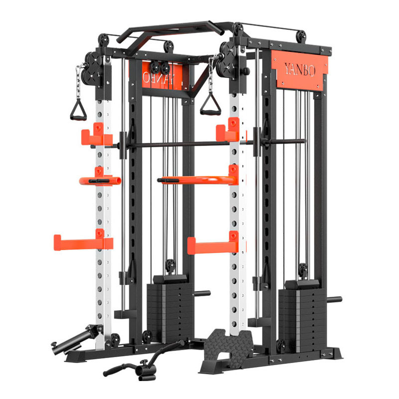多機能トレーナーガントリーコンビネーションスクワットパワーラ - Home Gym With Smith Machine のレビューと価格