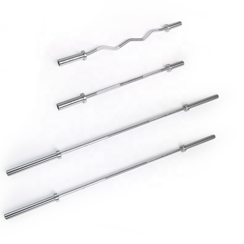 ウェイトリフティングバー クロームストレート カールバー バ - Barbell Curl Bar のレビューと価格