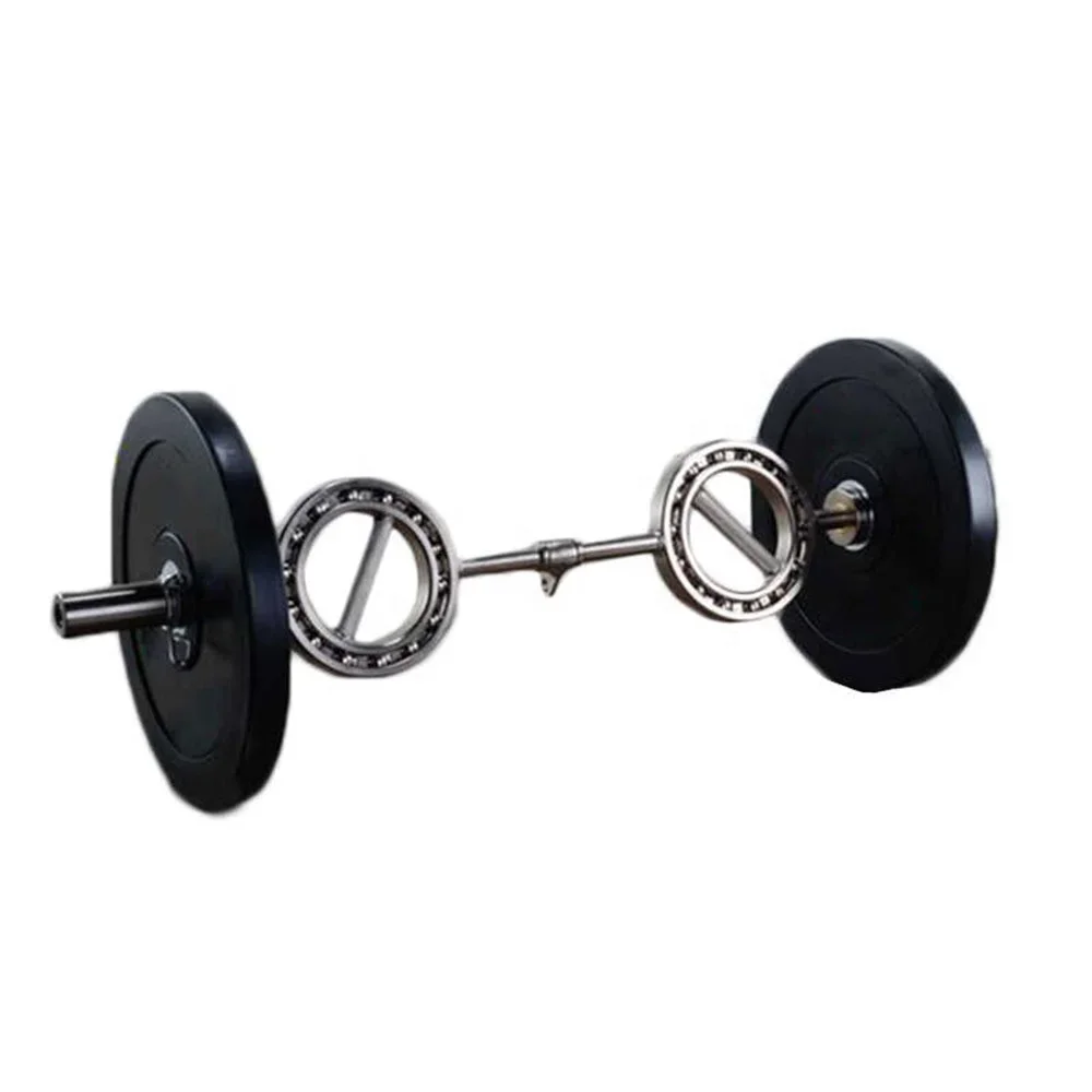 フィットネスウェイトリフティングバーベルパワーリフティングバ - Barbell Curl Bar のレビューと価格