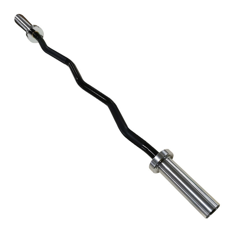 プレミアムスチールEZカールバーベルバー、耐久性のあるホーム - Barbell Curl Bar のレビューと価格