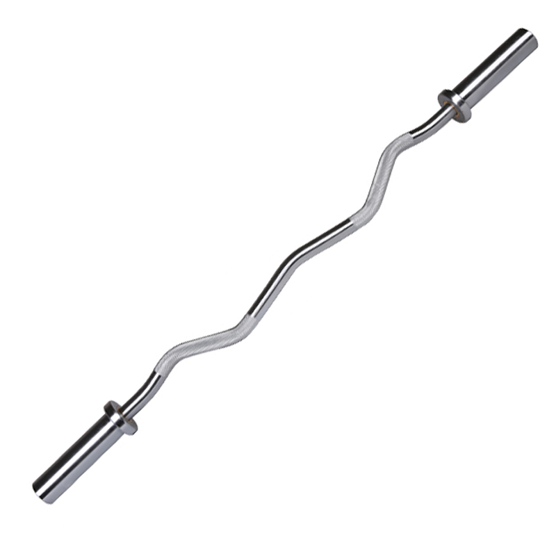 プレミアムスチールEZカールバーベルバー、耐久性のあるホーム - Barbell Curl Bar のレビューと価格