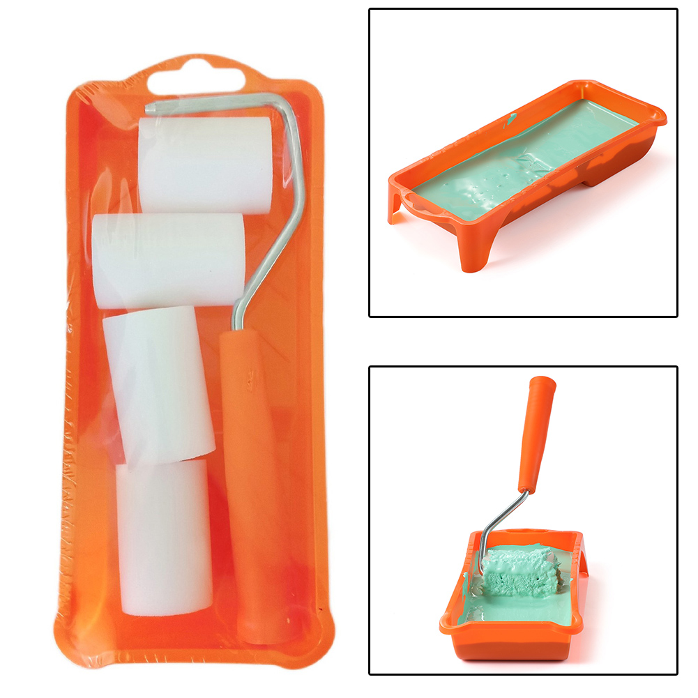 1 セット 2 インチ小型ペイントローラーキット高密度フォー - Foam Roller High Density のレビューと価格