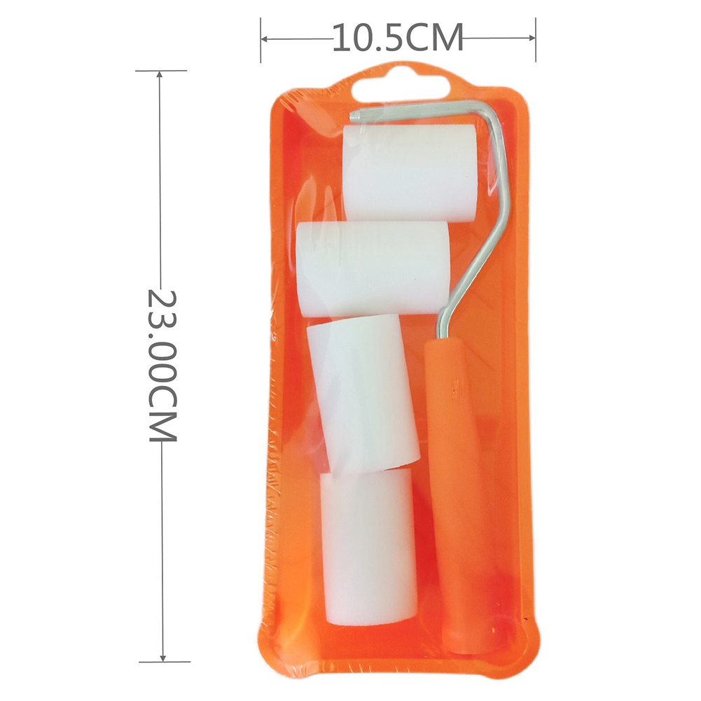 1 セット 2 インチ小型ペイントローラーキット高密度フォー - Foam Roller High Density のレビューと価格