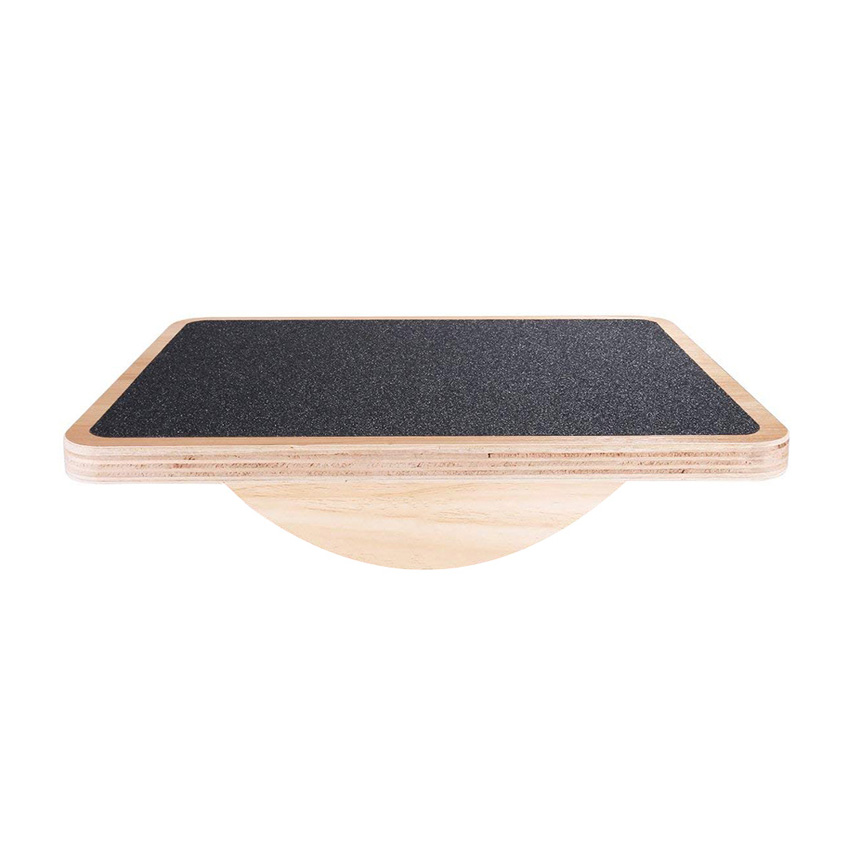 滑り止めフィットネスエクササイズ木製バランスボード - Wobble Board Balance のレビューと価格
